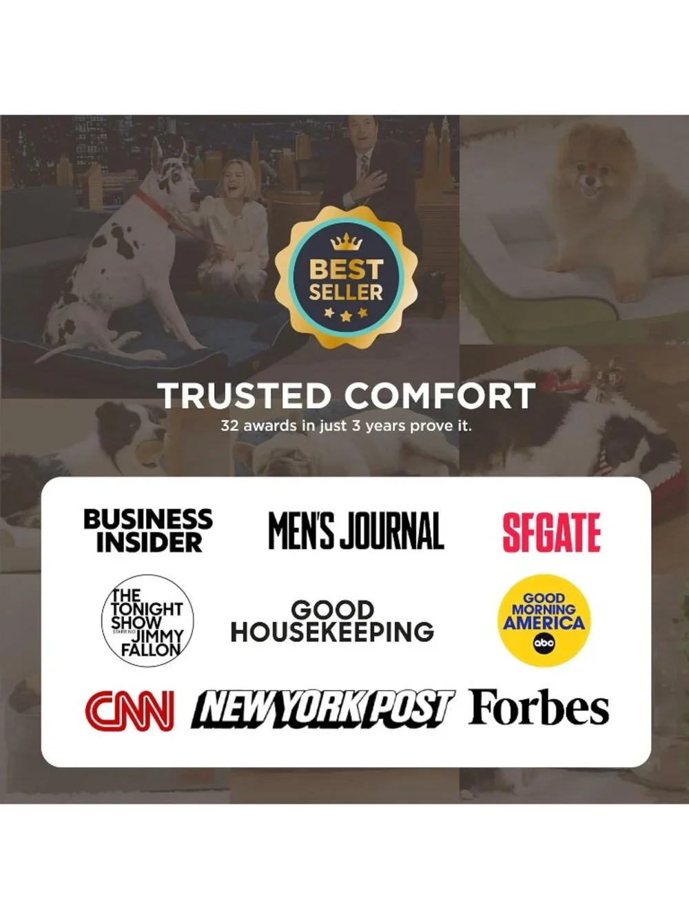 New Orthopedic Dog Bed for Extra Large Dogs - XL Washable Dog Sofa Beds Large